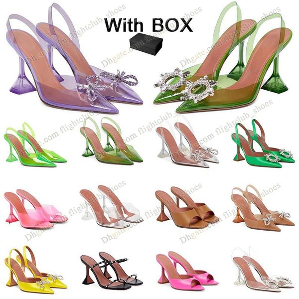 famous amina muaddi begum crystal-embellished buckle stain pvc pumps shoes spool heels sandals women's luxury dhgate dress shoe evening, Black
famous amina muaddi begum crystal-embellished buckle stain pvc pumps shoes spool heels sandals women's luxury dhgate dress shoe evening, Black