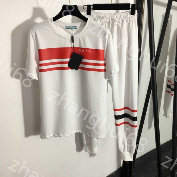 23ss women tracksuit womens designer clothing round neck pure cotton monogram print short sleeve t-shirt elastic waist slacks set womens clo, Gray
23ss women tracksuit womens designer clothing round neck pure cotton monogram print short sleeve t-shirt elastic waist slacks set womens clo, Gray