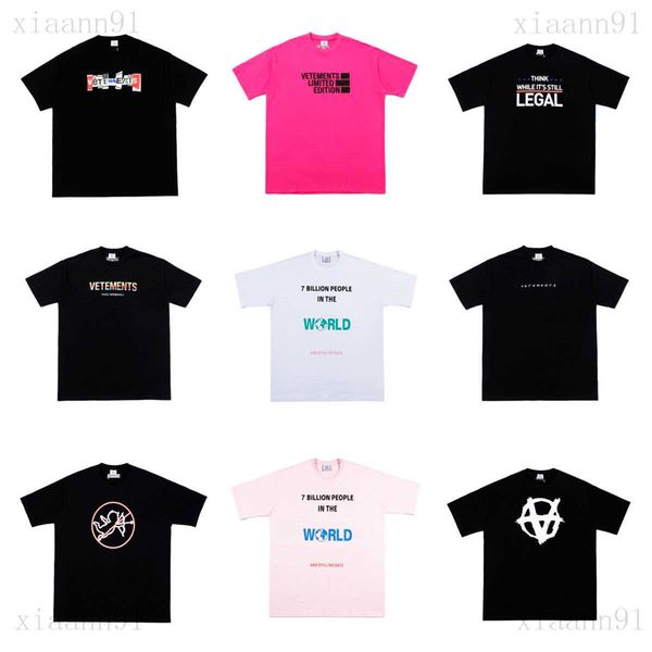 designer fashion luxury vetements classic t shirt letter printed summer mens and women t-shirts fashion pure cotton couple hip hop streetwea, White;black
designer fashion luxury vetements classic t shirt letter printed summer mens and women t-shirts fashion pure cotton couple hip hop streetwea, White;black
