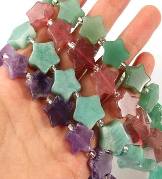 five pointed star shape 15mm ite quartz natural stone loose gems beads for jewelry making bulk diy bracelet 150390394191173, Black
five pointed star shape 15mm ite quartz natural stone loose gems beads for jewelry making bulk diy bracelet 150390394191173, Black