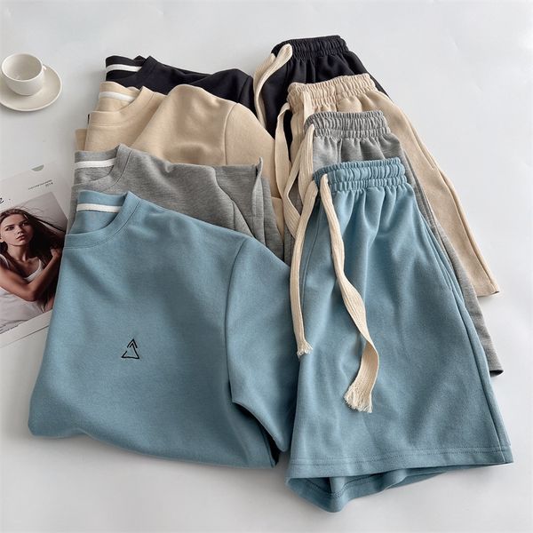 women's tracksuits casual suit shorts with ladies t-shirt and loose oversized comfortable summer two piece ladies classic high waist tr, Gray
women's tracksuits casual suit shorts with ladies t-shirt and loose oversized comfortable summer two piece ladies classic high waist tr, Gray