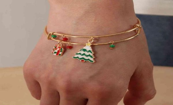 new trendy christmas bracelet bangle for women adjust xmas tree bell snowflake sock beads charm pendant metal party jewelry gift1985714, Black
new trendy christmas bracelet bangle for women adjust xmas tree bell snowflake sock beads charm pendant metal party jewelry gift1985714, Black