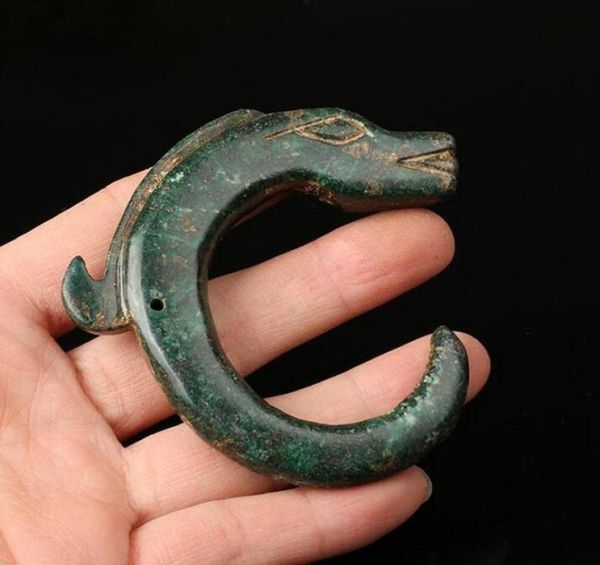 hongshan culture jade dragon handle jade antique dry qinglong hook jade pig dragon pendant whole6073760, Silver
hongshan culture jade dragon handle jade antique dry qinglong hook jade pig dragon pendant whole6073760, Silver