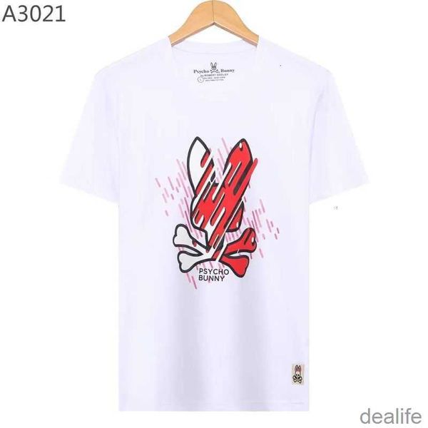 23 new psycho bunny tshirt skeleton rabbit flocking printing cartoon embroidery pattern short sleeve fashion brand casual men and women 2pr1, White;black
23 new psycho bunny tshirt skeleton rabbit flocking printing cartoon embroidery pattern short sleeve fashion brand casual men and women 2pr1, White;black