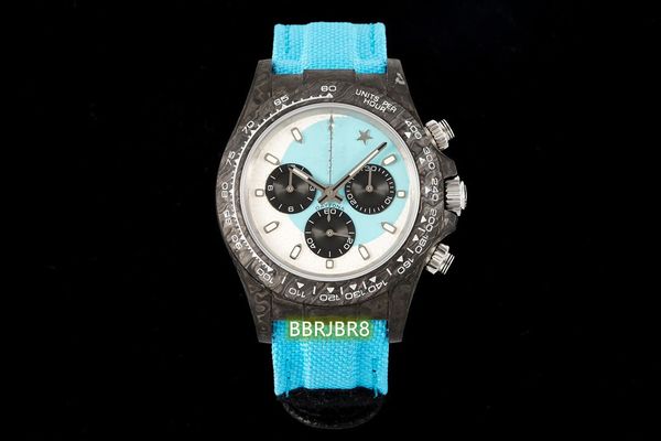 diw watch diameter 40mm with 7750 chronograph movement carbon fiber case sapphire crystal glass mirror, Slivery;golden
diw watch diameter 40mm with 7750 chronograph movement carbon fiber case sapphire crystal glass mirror, Slivery;golden