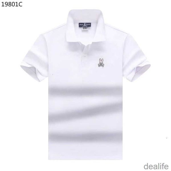 psycho bunny new skull rabbit embroidered polo shirt in summer and autumn pearl cotton lapel short sleeve button fashion casual 1o4o, White;black
psycho bunny new skull rabbit embroidered polo shirt in summer and autumn pearl cotton lapel short sleeve button fashion casual 1o4o, White;black