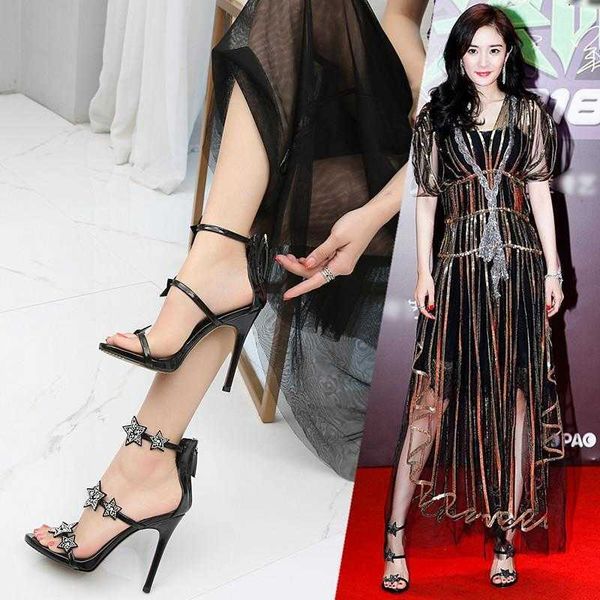 same hentian high rhinestone thin heels waterproof platform silver line sandals female summer, Black
same hentian high rhinestone thin heels waterproof platform silver line sandals female summer, Black
