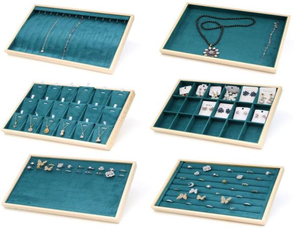 delivery highend jewelry tray solid wood microfiber green tray jewelry display ring earring necklace bracelet collection dis2945381, Black
delivery highend jewelry tray solid wood microfiber green tray jewelry display ring earring necklace bracelet collection dis2945381, Black
