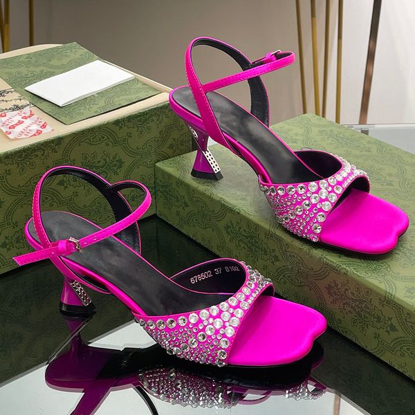 fuchsia sandals for womens rhinestone slippers metal trim geometric heel womens shoe 6.5cm high heeled shoes designer kitten heel slipper pa, Black
fuchsia sandals for womens rhinestone slippers metal trim geometric heel womens shoe 6.5cm high heeled shoes designer kitten heel slipper pa, Black