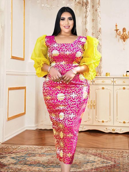 plus size dresses pink printed dress size 4xl lantern sleeve o neck bodycon slim fit gowns outfits for ladies evening birthday party 230506, Black
plus size dresses pink printed dress size 4xl lantern sleeve o neck bodycon slim fit gowns outfits for ladies evening birthday party 230506, Black