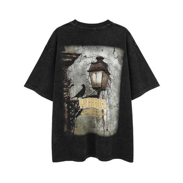 american street creative letter graffiti print short sleeve t-shirt men's fashion brand loose washed old half sleeve, Black;white
american street creative letter graffiti print short sleeve t-shirt men's fashion brand loose washed old half sleeve, Black;white