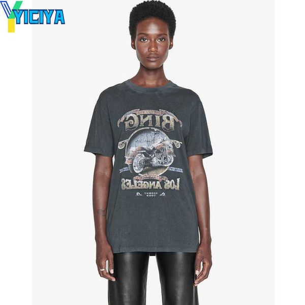 yiciya anine bing los angeles motorcycle t-shirt letter printing black gray cotton women short sleeve tee female clothing, White
yiciya anine bing los angeles motorcycle t-shirt letter printing black gray cotton women short sleeve tee female clothing, White