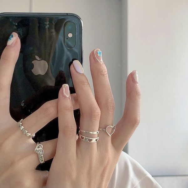 promise rings light luxury simple design small black love sterling silver kink ins female fashion personality ring ring ring high-grade uniq
promise rings light luxury simple design small black love sterling silver kink ins female fashion personality ring ring ring high-grade uniq