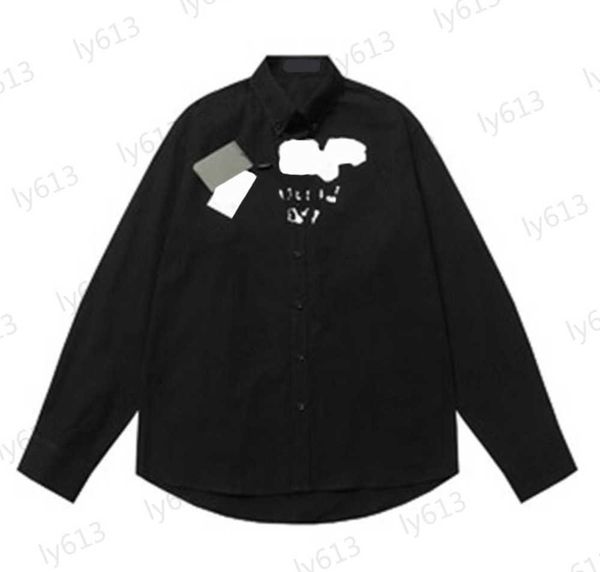 black designer mens early spring leisure luxury classic brand double b letter graffiti print design long sleeved breathable pure cotton shi, White;black
black designer mens early spring leisure luxury classic brand double b letter graffiti print design long sleeved breathable pure cotton shi, White;black