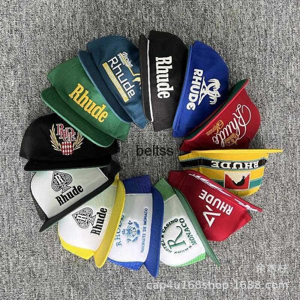 rhude hat fashion brand american truck hat flat brim baseball hat truck cap autumn and winter, Blue;gray
rhude hat fashion brand american truck hat flat brim baseball hat truck cap autumn and winter, Blue;gray