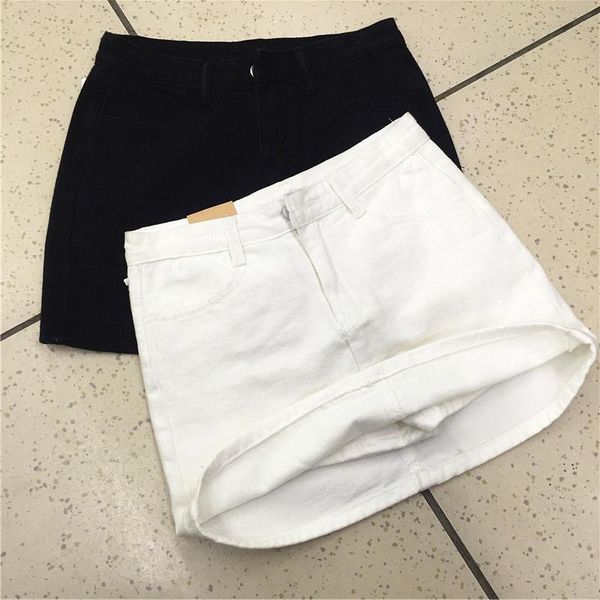 skirts woman spring and summer white wrapped denim female a line short culottes mujer faldas saias mulher 230506, Black
skirts woman spring and summer white wrapped denim female a line short culottes mujer faldas saias mulher 230506, Black