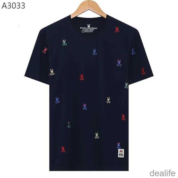 psycho bunny 23 summer new skull rabbit full embroidery short sleeve cotton versatile t-shirt fashion brand men's lh3m, White;black
psycho bunny 23 summer new skull rabbit full embroidery short sleeve cotton versatile t-shirt fashion brand men's lh3m, White;black