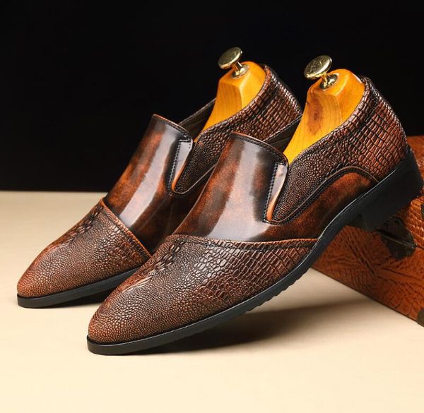2023 dress shoes flat shoes fashion leather men business office work formal designer party wedding mens size 38-48, Black
2023 dress shoes flat shoes fashion leather men business office work formal designer party wedding mens size 38-48, Black
