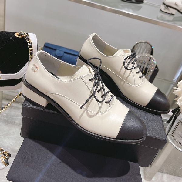 designer womens dress shoes cofskin round head stitching lace-up women shoes small low heel 3cm ballet shoes loafers hardware metal buckle d, Black
designer womens dress shoes cofskin round head stitching lace-up women shoes small low heel 3cm ballet shoes loafers hardware metal buckle d, Black
