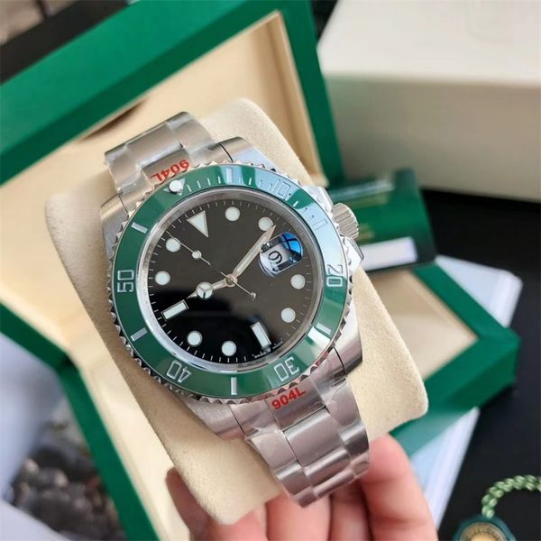 2023 men's automatic mechanical ceramic watch with box 40mm 904lfull stainless watch with pin buckle swimming watch sapphire luminous w, Slivery;brown
2023 men's automatic mechanical ceramic watch with box 40mm 904lfull stainless watch with pin buckle swimming watch sapphire luminous w, Slivery;brown
