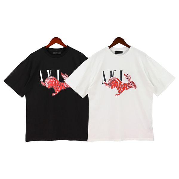 mens tshirt usa hami tee design new year red rabbit print sleeve double yarn cotton short sleeve shirt casual round neck loose couple shirt, White;black
mens tshirt usa hami tee design new year red rabbit print sleeve double yarn cotton short sleeve shirt casual round neck loose couple shirt, White;black