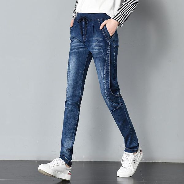 jeans autumn soft patchwork stretch woman jeans skinny pencil pants mujer elastic waist lace up slim denim ladies patches warm winter, Blue
jeans autumn soft patchwork stretch woman jeans skinny pencil pants mujer elastic waist lace up slim denim ladies patches warm winter, Blue