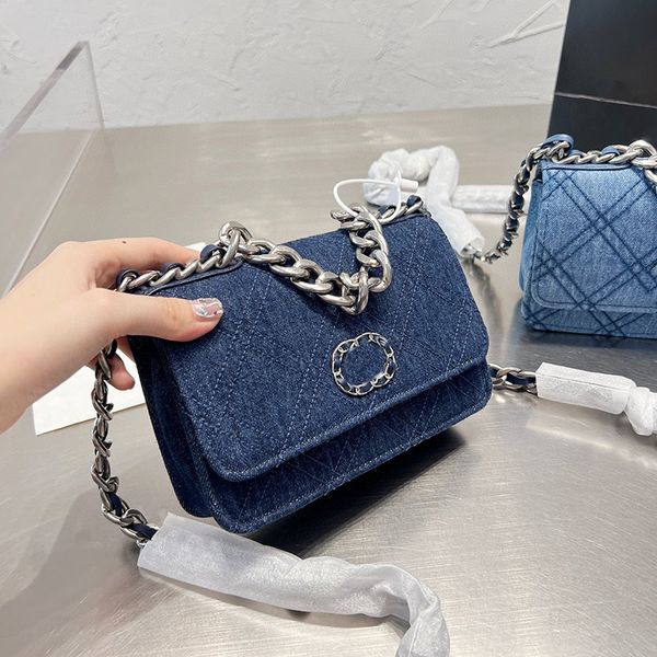 womens designer 19 blue denim cowboy bicolore quilted bags card holder wallet purse multi pochette silver metal hardware matelasse crossbody, Red;black
womens designer 19 blue denim cowboy bicolore quilted bags card holder wallet purse multi pochette silver metal hardware matelasse crossbody, Red;black