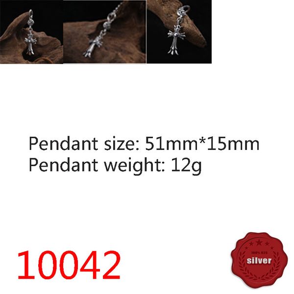 10042 fashionable s925 sterling silver vintage double layer cross flower pendant net red couple creative letter personalized classic punk hi
10042 fashionable s925 sterling silver vintage double layer cross flower pendant net red couple creative letter personalized classic punk hi