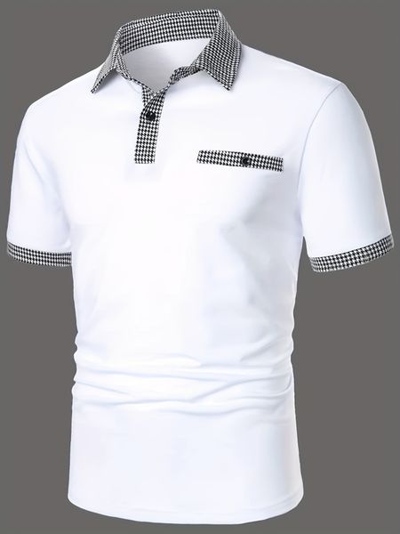 men's polos summer men's casual short-sleeved polo shirt office fashion lapel t-shirt men's breathable polo shirt men's, White;black
men's polos summer men's casual short-sleeved polo shirt office fashion lapel t-shirt men's breathable polo shirt men's, White;black