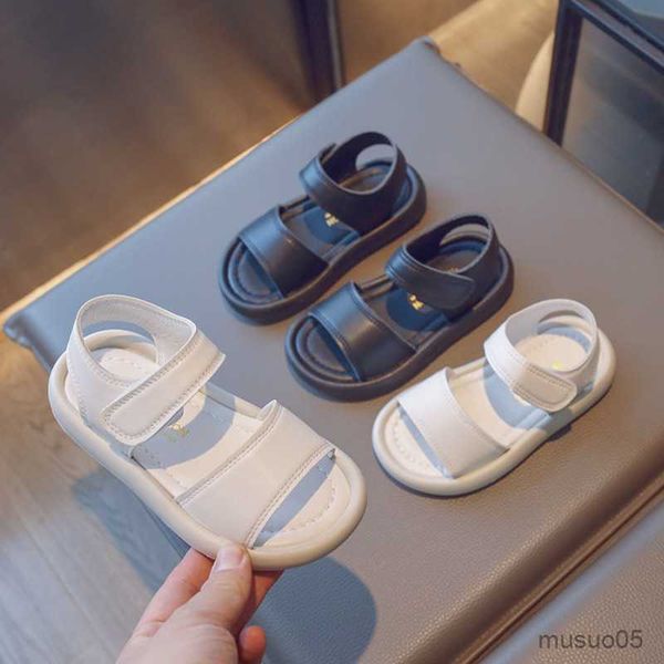 sandals summer solid toddler kids beach shoes leather casual sandals for boys girls anti slip soft bottom footwear children sandals, Black;red
sandals summer solid toddler kids beach shoes leather casual sandals for boys girls anti slip soft bottom footwear children sandals, Black;red