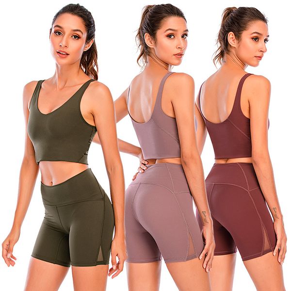 new sports bra female nude fitness yoga clothes feel sports bras deep u remake shockproof push yoga vest luxury designers bra running sports
new sports bra female nude fitness yoga clothes feel sports bras deep u remake shockproof push yoga vest luxury designers bra running sports