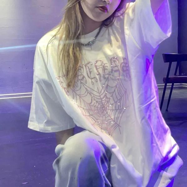 women s t shirt spider web harajuku y2k short sleeved ins loose all match gothic high street hip hop women summer 230508, White
women s t shirt spider web harajuku y2k short sleeved ins loose all match gothic high street hip hop women summer 230508, White