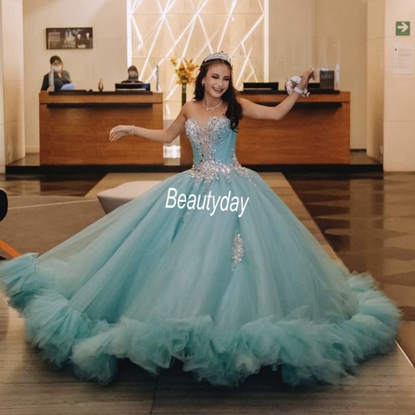 quinceanera dresses sweet 16 prom dresses beaded ball gown corset back debutante gowns beads crystal birthday party vestidos de 15, Blue;red
quinceanera dresses sweet 16 prom dresses beaded ball gown corset back debutante gowns beads crystal birthday party vestidos de 15, Blue;red