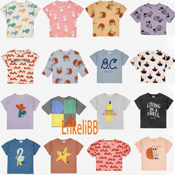 t-shirts enkelibb bc kids summer short sleeve t shirt toddler brand summer t-shirt 23ss girls boys designer clothes cotton tees 230508, Blue
t-shirts enkelibb bc kids summer short sleeve t shirt toddler brand summer t-shirt 23ss girls boys designer clothes cotton tees 230508, Blue