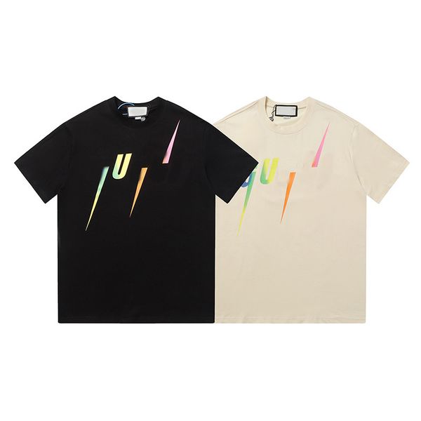 2023 designer luxury t shirt europe mens color letter printing tshirt skateboard fashion womens casual tee top, White;black
2023 designer luxury t shirt europe mens color letter printing tshirt skateboard fashion womens casual tee top, White;black