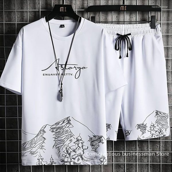 summer mens t-shirt shorts set suit 2 piece outfit man clothing casual t-shirts jogging set men tracksuit fashion men sport suit, Gray
summer mens t-shirt shorts set suit 2 piece outfit man clothing casual t-shirts jogging set men tracksuit fashion men sport suit, Gray