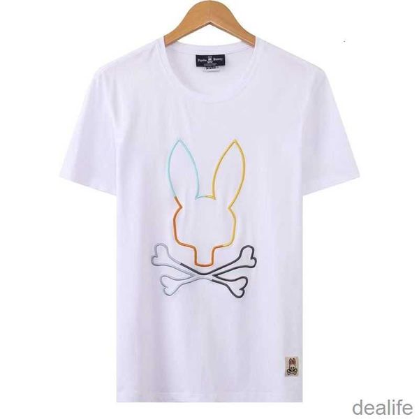psycho bunny 23 spring/summer skeleton rabbit new cartoon pure cotton men's versatile short sleeve t-shirt summer embroidery fashion br, White;black
psycho bunny 23 spring/summer skeleton rabbit new cartoon pure cotton men's versatile short sleeve t-shirt summer embroidery fashion br, White;black
