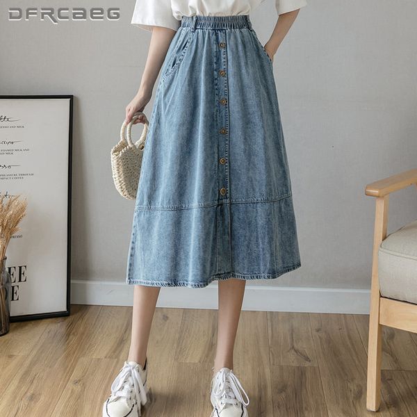 skirts loose single-breasted denim long skirt woman elastic high waist streetwear washed a-line skirts jeans female light blue 230508, Black
skirts loose single-breasted denim long skirt woman elastic high waist streetwear washed a-line skirts jeans female light blue 230508, Black