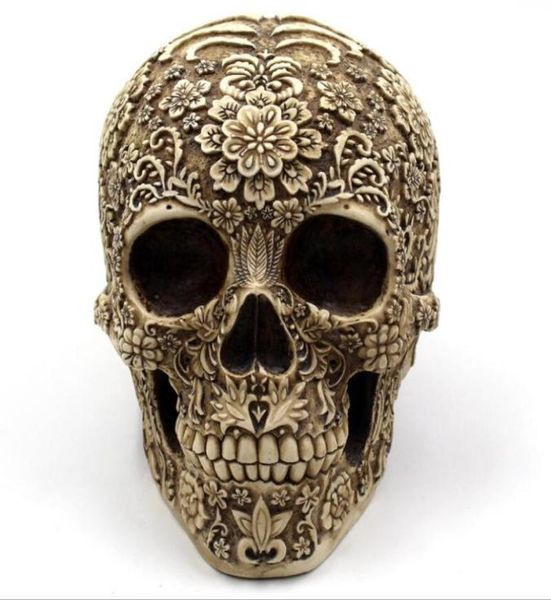 mai meng hua yan skull resin decoration halloween spoof props foreign trade europe and america horror retro face decoration4380358, Silver
mai meng hua yan skull resin decoration halloween spoof props foreign trade europe and america horror retro face decoration4380358, Silver