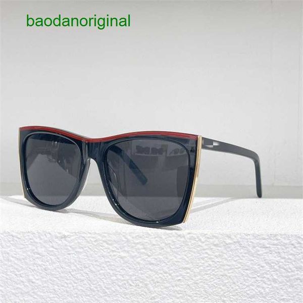 sainte larurt designer sunglasses individualized color matching big frame black super women's ins net red same thin sunglasses sl539 0b, White;black
sainte larurt designer sunglasses individualized color matching big frame black super women's ins net red same thin sunglasses sl539 0b, White;black