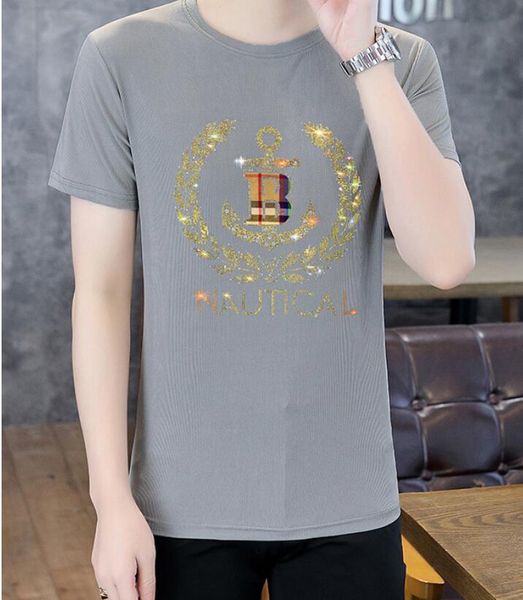 summer men's t shirt designer 2023 new ice silk short sleeve handsome t-shirt spring/summer large english letter print, White;black
summer men's t shirt designer 2023 new ice silk short sleeve handsome t-shirt spring/summer large english letter print, White;black