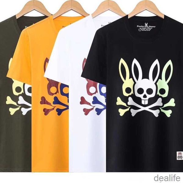 psycho bunny t shirt summer new pima cotton tide brand skull rabbit men's short sleeve printed casual versatile t-shirt tees hd0k, White;black
psycho bunny t shirt summer new pima cotton tide brand skull rabbit men's short sleeve printed casual versatile t-shirt tees hd0k, White;black