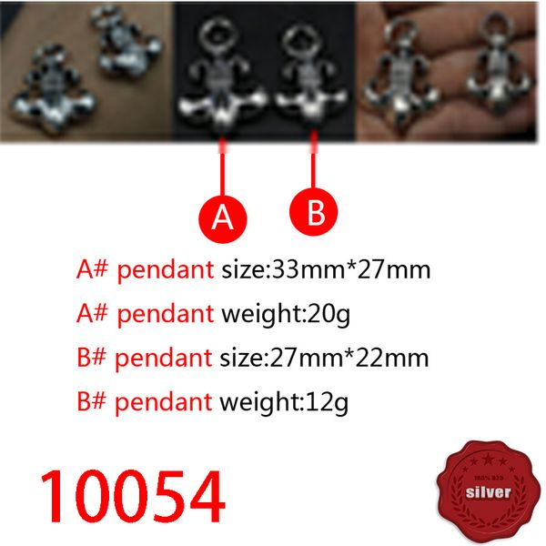 10054 fashionable s925 sterling silver retro cross flower pendant net red couple creative boat anchor letter personalized classic punk hip h
10054 fashionable s925 sterling silver retro cross flower pendant net red couple creative boat anchor letter personalized classic punk hip h