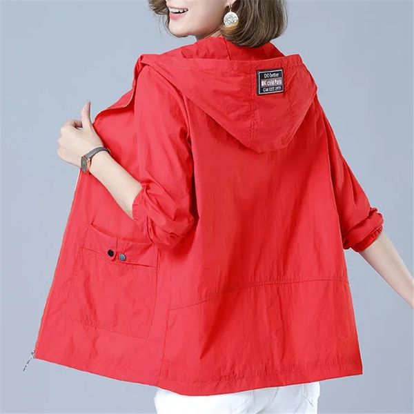 women's jackets women ice silk sun protection clothing summer anti-ultraviolet coat female hooded jacket zipper loose outerwear g1951 2, Black;brown
women's jackets women ice silk sun protection clothing summer anti-ultraviolet coat female hooded jacket zipper loose outerwear g1951 2, Black;brown