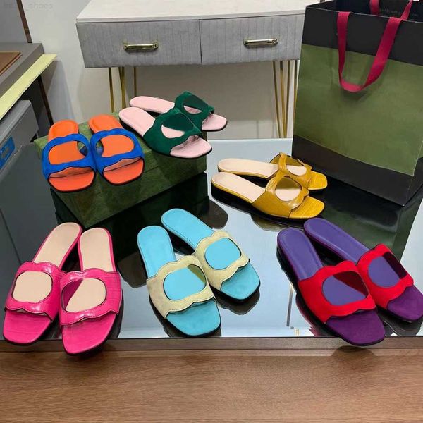 designer slippers female women s lnterlocking g cut out slide sandal summer flat luxury sandals crocodile skin of the beach tourism word sli, Black 
designer slippers female women s lnterlocking g cut out slide sandal summer flat luxury sandals crocodile skin of the beach tourism word sli, Black