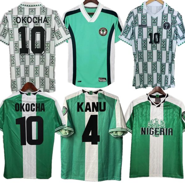 1994 nigeria retro soccer jerseys okocha kanu finidi nwogu futbol kit 1996 home away vintage football jersey yekini classic shirt 1998, Black;yellow
1994 nigeria retro soccer jerseys okocha kanu finidi nwogu futbol kit 1996 home away vintage football jersey yekini classic shirt 1998, Black;yellow