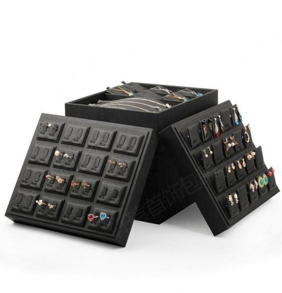 classic black pu leather jewelry disply jewellery bracelet storage box necklace ring earring holder jewelry tray series3572761
classic black pu leather jewelry disply jewellery bracelet storage box necklace ring earring holder jewelry tray series3572761