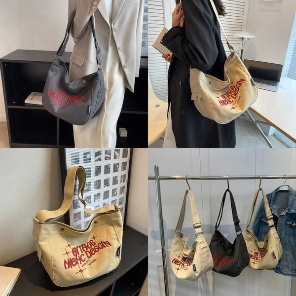 nxy big canvas letter design y2k shoulder side bag for women casual ladies handbags simple large capacity tote school book s 230424
nxy big canvas letter design y2k shoulder side bag for women casual ladies handbags simple large capacity tote school book s 230424