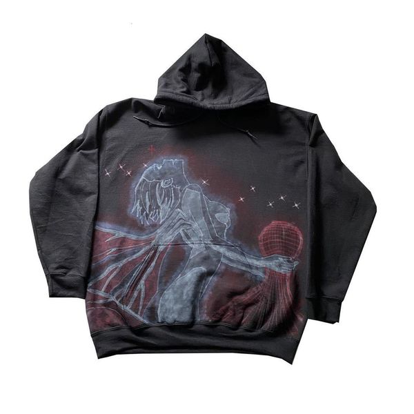 women s jackets portrait girl print gothic sweater hoodie personality clothes winter women 230508, Black;brown
women s jackets portrait girl print gothic sweater hoodie personality clothes winter women 230508, Black;brown