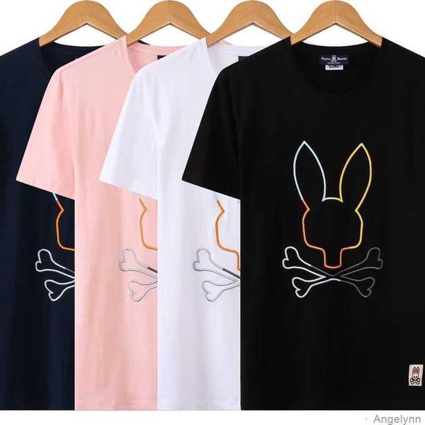 psycho bunny 23 spring/summer skeleton rabbit new cartoon pure cotton men's versatile short sleeve t-shirt summer embroidery fashion br, White;black
psycho bunny 23 spring/summer skeleton rabbit new cartoon pure cotton men's versatile short sleeve t-shirt summer embroidery fashion br, White;black